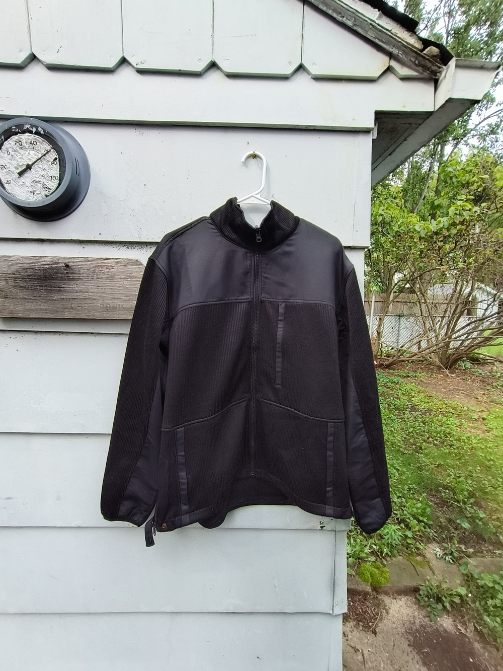 Propper Full Zip Tech Sweater Men's Black Jacket Size Large